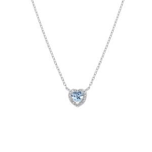 Halskette Amen Dame Dolce cuore in Silber Zircone CLTICUBACZ - CLTICUBACZ